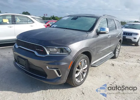 2021 Dodge Durango Citadel Awd из США, поврежденный, VIN 1C4RDJEG8MC788893
